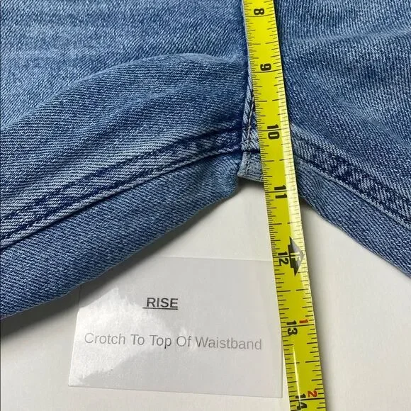 NWT High-Rise Vintage Flare Jeans | Y2K | Light Wash | Women's Size 1Long - Picture 13 of 16